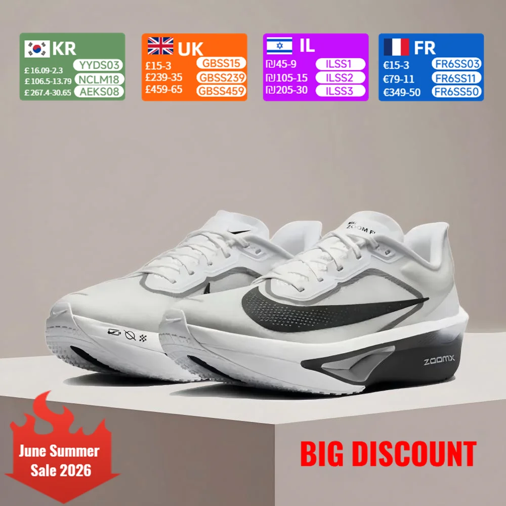 Nike ZOOM FLY 6 Casual Comfort Classic Training Shoes - Zapatillas para correr con amortiguación duradera y antideslizante FN8454-100