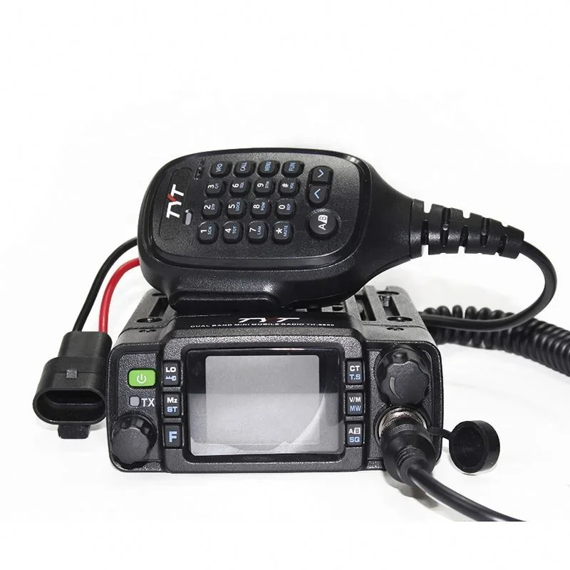 25W/20W dual band mini mobile radio IP67 kendaraan antiair transceiver 200channel untuk radio mobil