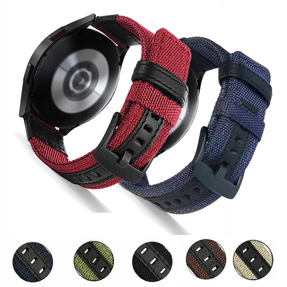 Nylon Strap for Amazfit Bip 6 5 Bip6 Smart Watchband Quick 22mm Replacement Wristband for Amazfit Bip5 Unity Accessories Correa