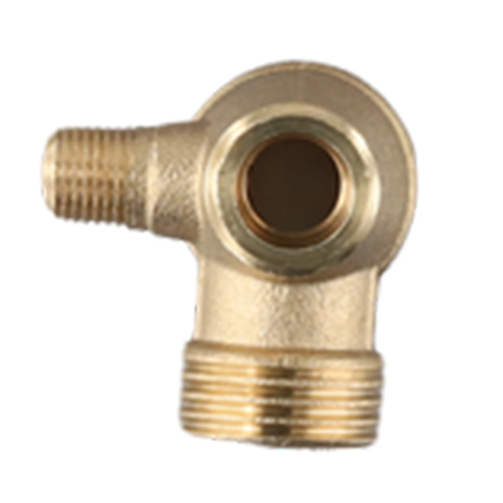 2023 Air Compressor Parts New Air Compressor Brass 2pcs 3-Port Brass 400mm Intake Tube Compressor Check Valve Stainless Steel