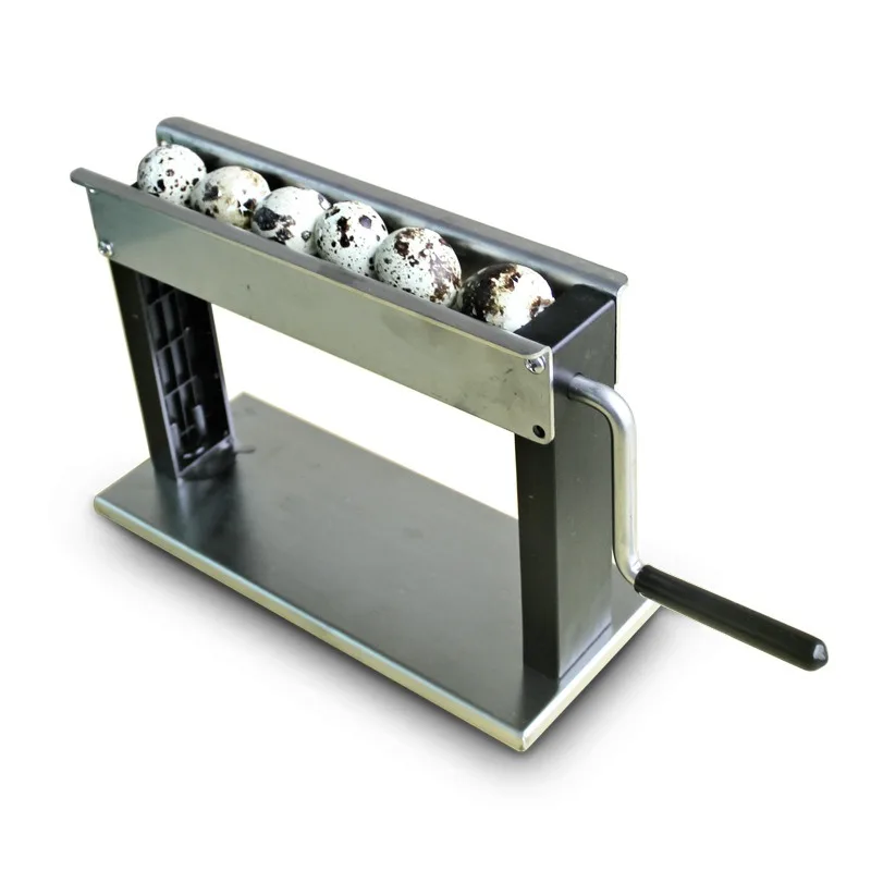 

Manual Quail Egg Peeler Machine Quail Egg Sheller Household for Boiled Quail Huller Portable Hand Roll Egg Peeler Sheller