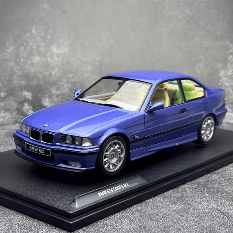 

Solido Diecast 1:18 Scale M3 E36 Coupe 1990 Alloy Simulation Car Model Adult Classic Collection Decoration Gift Static Display