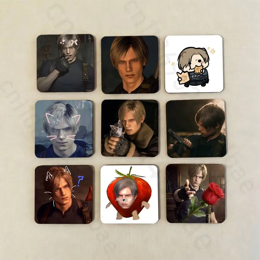 

R-Resident Evil Leon Kennedy Fridge Magnets Magnetic Refrigerator Memorial Gifts For Kitchen Office Locker Travel Home Deco