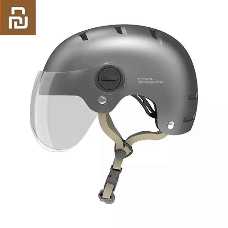 Xiaomi HIMO K1ขี่หมวกนิรภัย Professional ป้องกันความปลอดภัยหมวกนิรภัย Safety Cap สำหรับผู้ใหญ่เก่าเด็ก Breathable ปรับขนาด