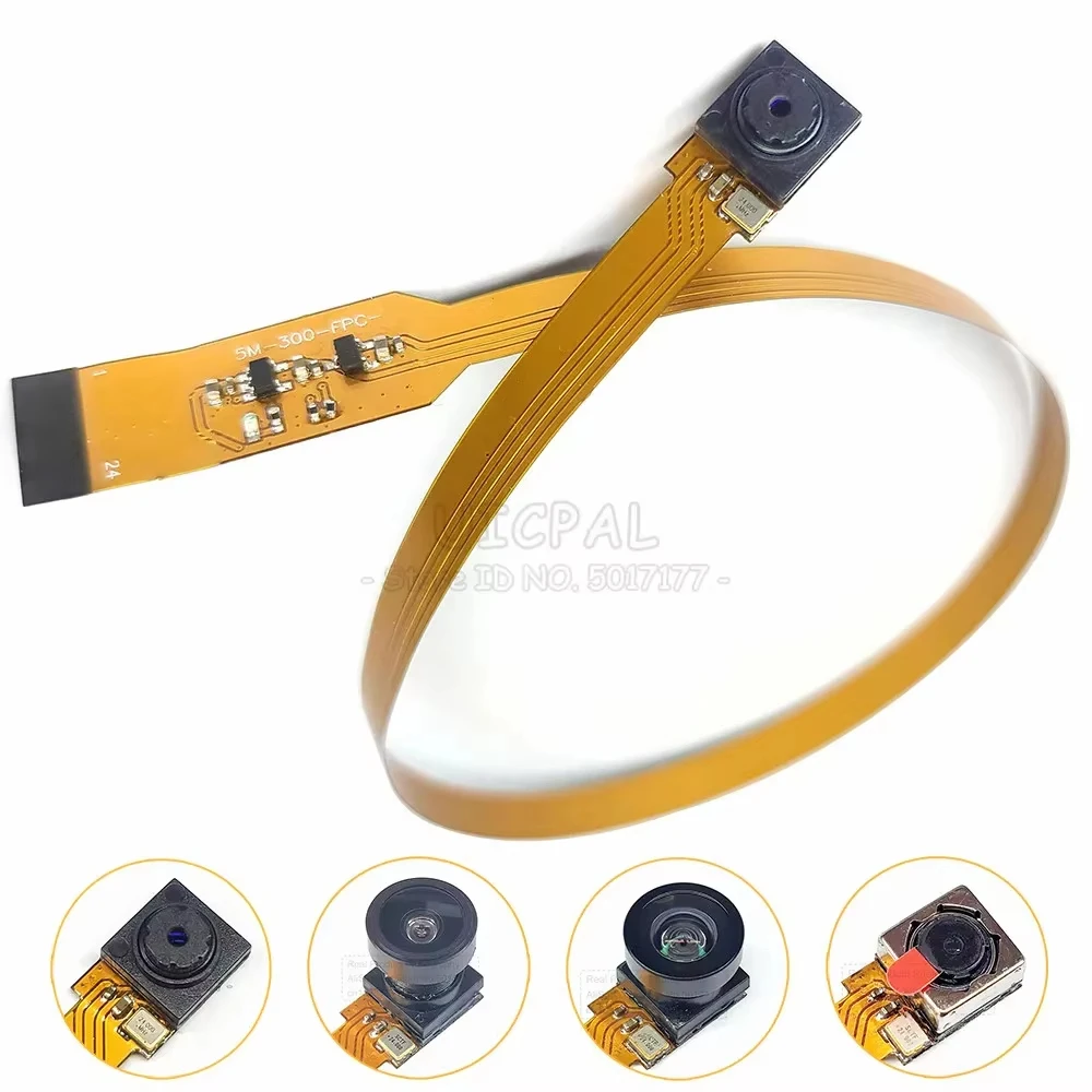 

30CM OV5647 Camera Module Development Board for Raspberry Pi ZERO 72 120 160 Degrees Fish-eye Lens Auto Focus HD 1080p 22Pin