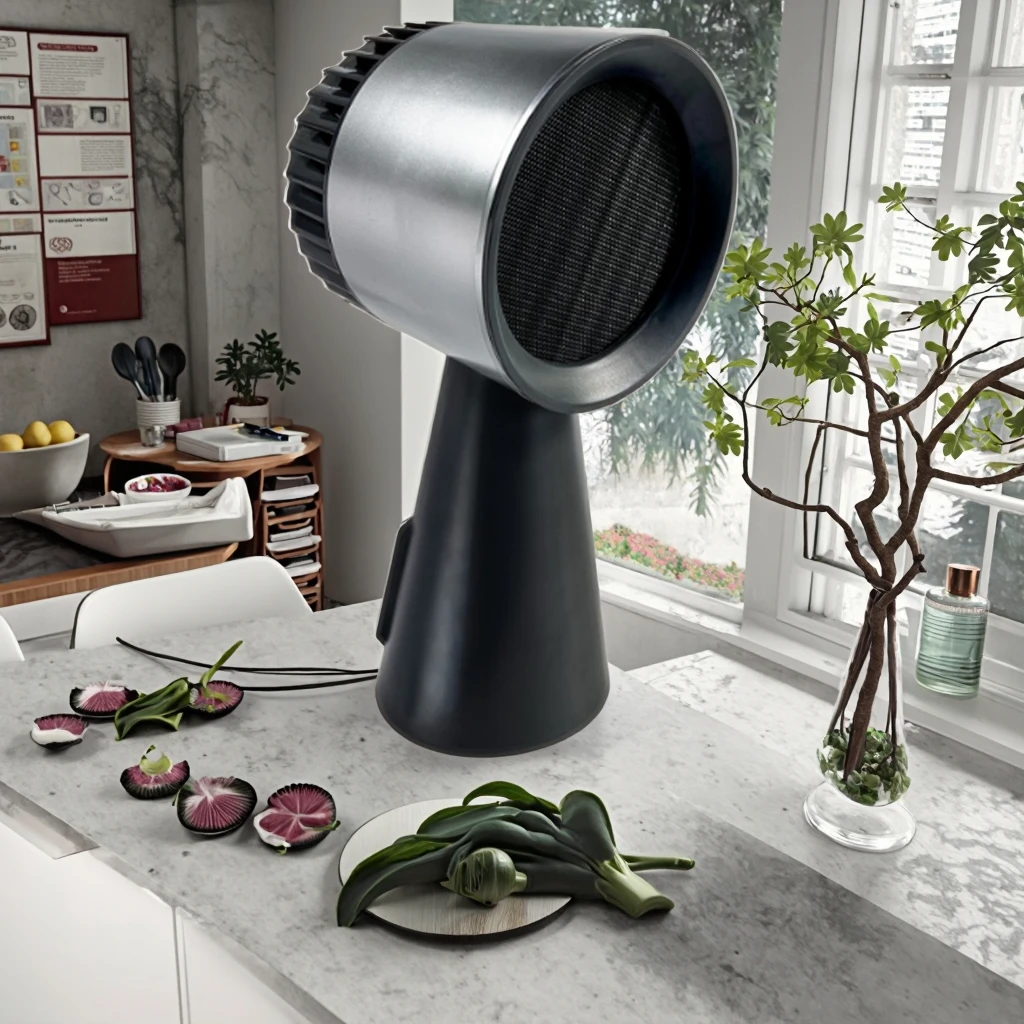 

Smart home appliance Outdoor Camping Indoor Household Mini Desktop Pumping Table Range Hood for Hot Pot BBQ
