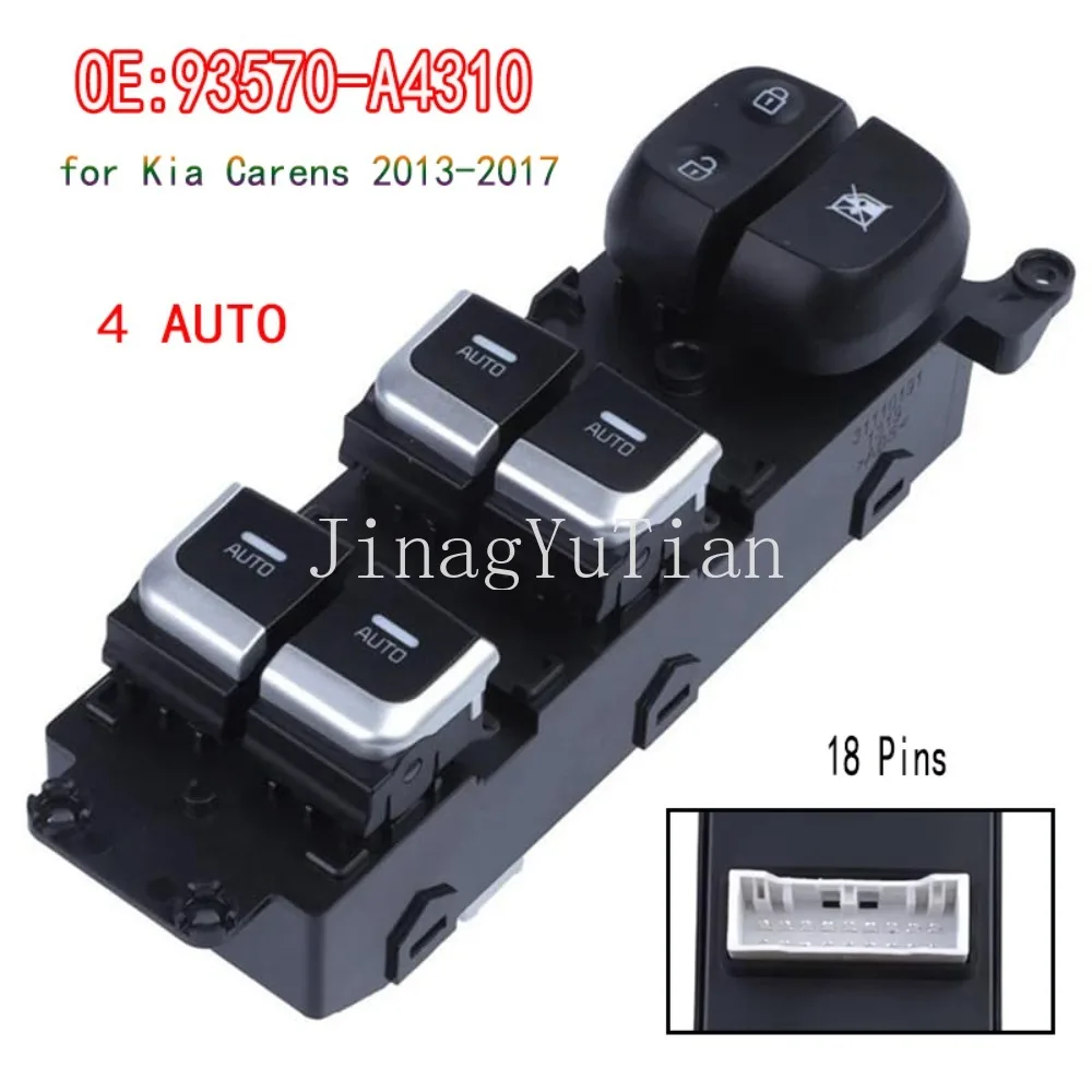 

Car Accessories for Kia Carens 2013 2014 2015 2016 2017 Electric Window Control Switch Front Left Glass Lifter Button Auto Parts