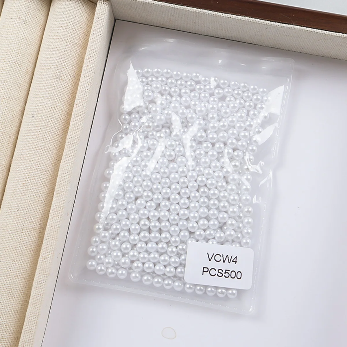 1 paquet de perles blanches 3D pour Nail Art, 1mm à 6mm, accessoires, pièces pour décoration des ongles, Design, fournitures de décoration de manucure, matériel