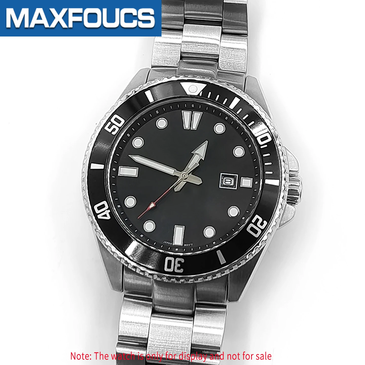Saphirglas für MDV-106 Swordfish Flat Double Dome Brand Duro Dolphin 200m Taucheruhr Blau Rot AR-Beschichtung Uhrenteile – Detail 6
