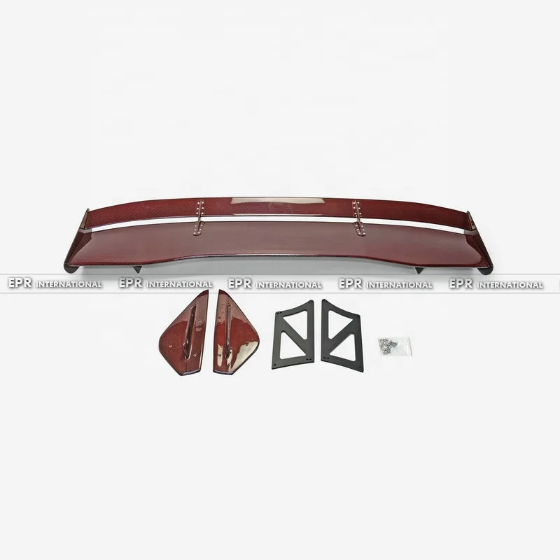 Para Mitsubishi Evolution EVO 7 8 9 VTX tipo 5 Cyber EVO GT Wing 1700mm (soporte bajo versión de calle 290mm)