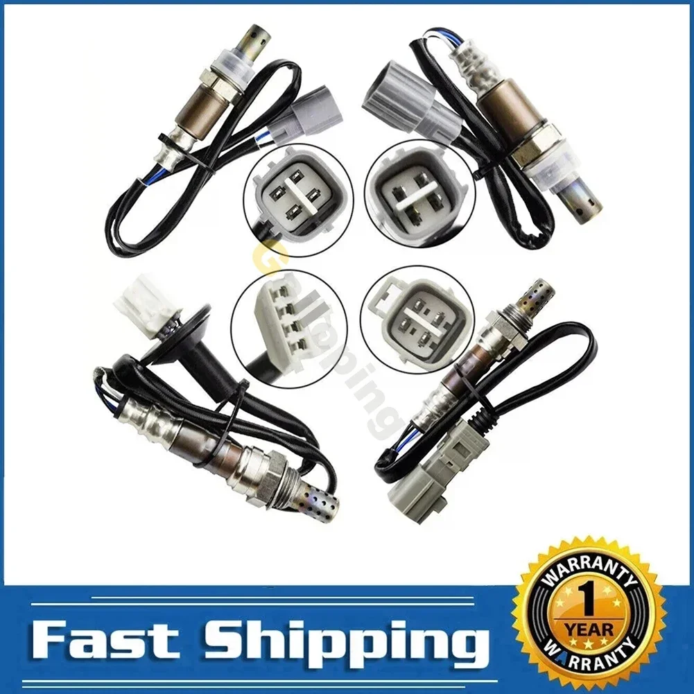

4X O2 Oxygen Sensor For 2007 2008 2009 2010 Toyota Sienna 3.5L V6 4 Wires Lambda Upstream Downstream Front & Rear 234-9049