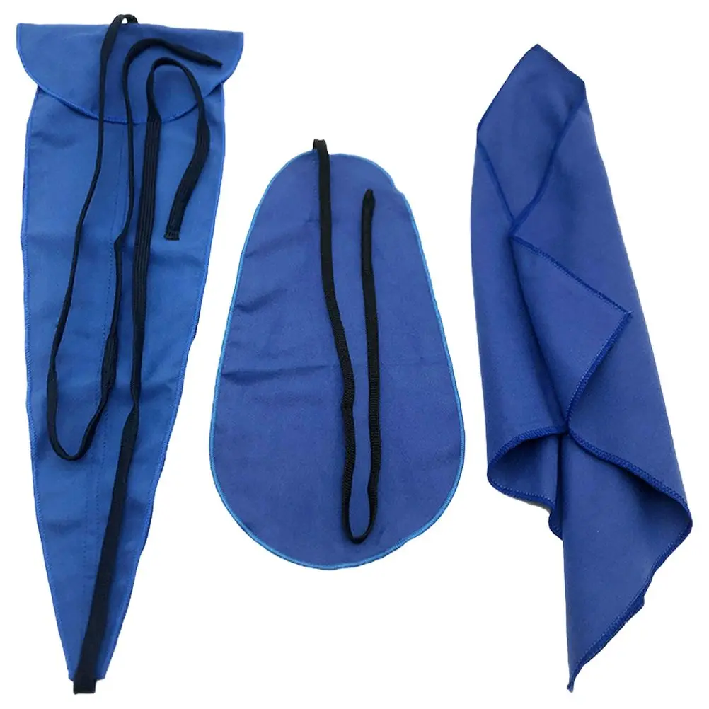 

3 Pcs Universal Saxophone Cleaning Cloth for Tenor Alto Surface Tools Absorb Water Dust Oil Stain Remover Inside Tube Neck