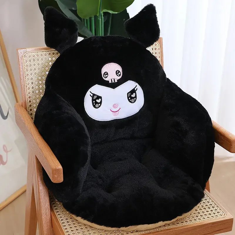 Sanrio Cute Cinnamon Roll Kulomi Small Sofa Plush Fully Surrounded Warm Cartoon Anime Cushion Office Chair Cushion Cushion