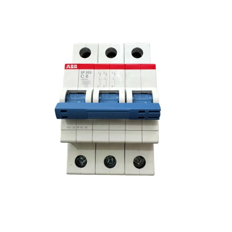 قاطع دائرة مصغر ABB SF200، AC 1P 2P 3P 4P، قاطع دائرة ضربة مغناطيسي منزلي، مفتاح نقل تلقائي ABB