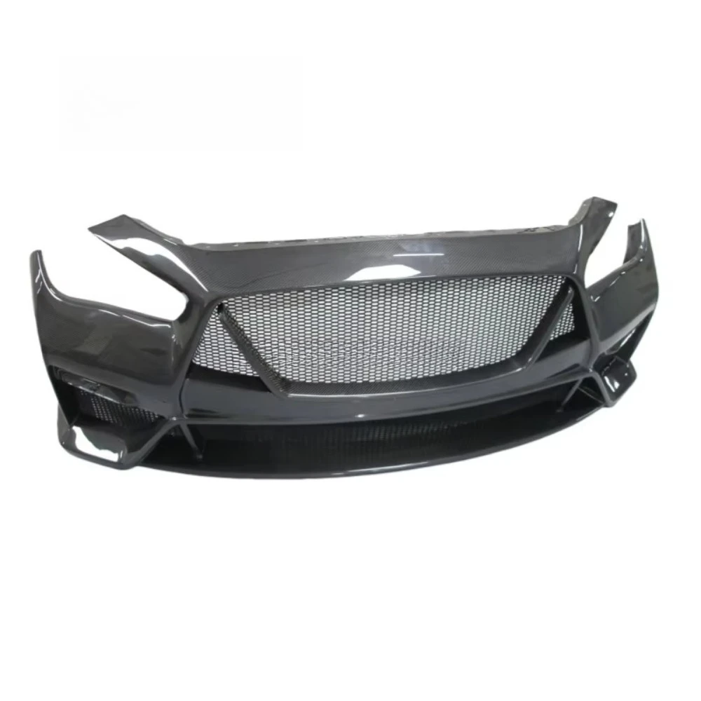 RSC Style All-carbon Fiber Front Bumper, Suitable for Perfect for Infiniti Q50 4