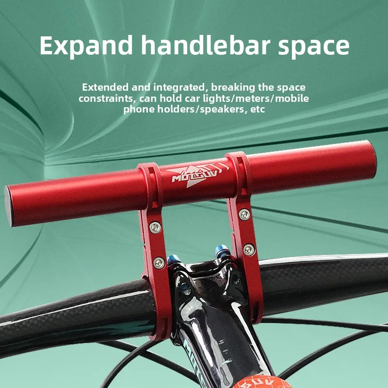 Bicycle handlebar extension bracket mountain folding bike aluminum alloy multi-functional extension