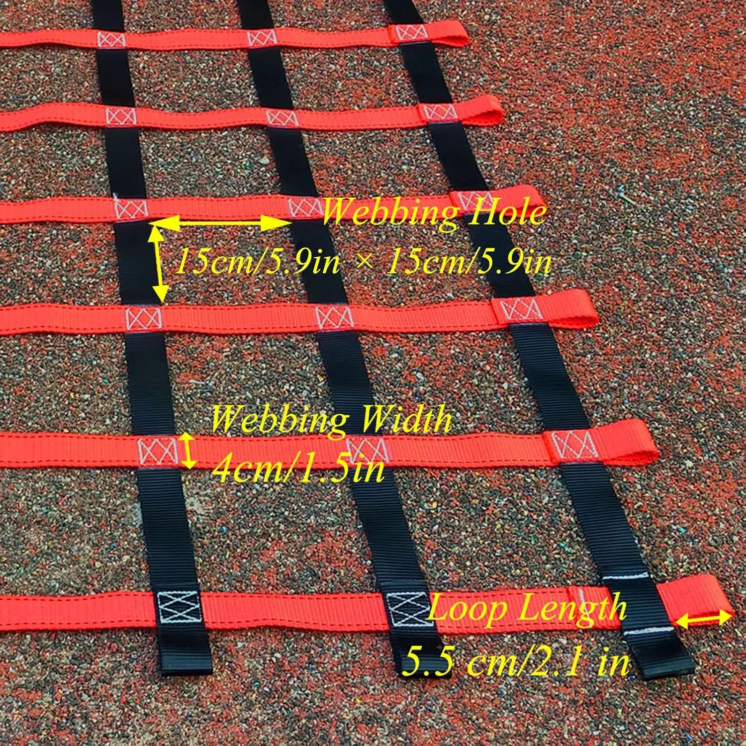 Red de escalada, columpio para - Kids Outdoor Ninja Course reseña y precio