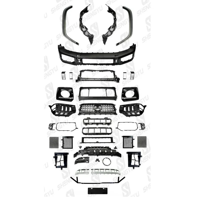 

Car Body System For G Class W465 2025 Upgr To A-M-G Style With Eyebrows Grille For Modify