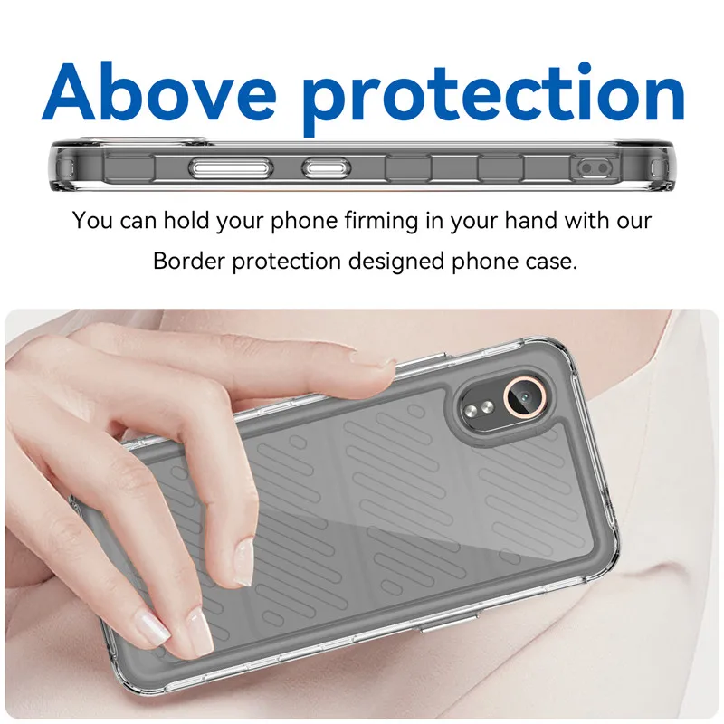 For Samsung Galaxy XCover7 Case Samsung GalaxyXCover7 Cover Original Shockproof Silicone Protective Phone Cover Samsung XCover7