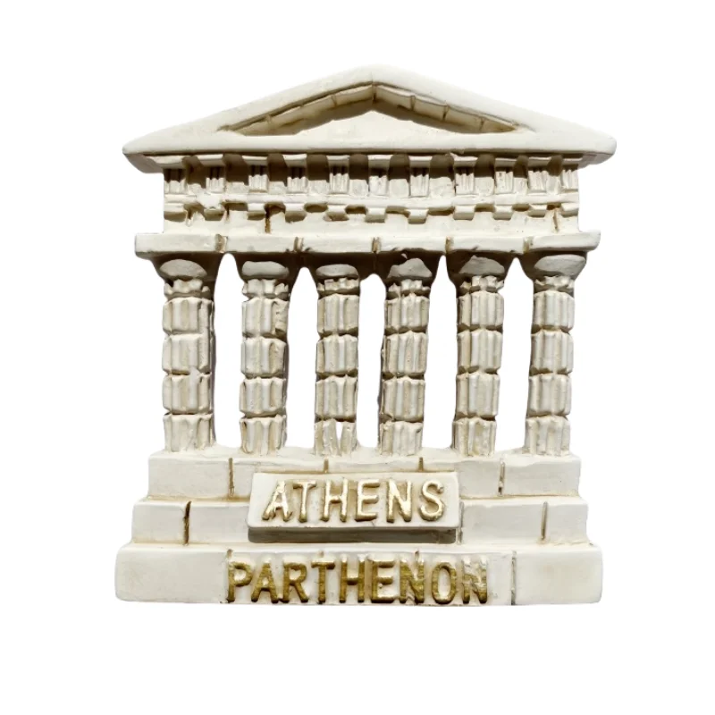 اليونان، أكروبوليس أثينا، أطلال، ثلاثية الأبعاد الإبداعية، المناظر الطبيعية، الحرف الزخرفية، ملصقات الثلاجة المغناطيسية، الهدايا التذكارية السياحية