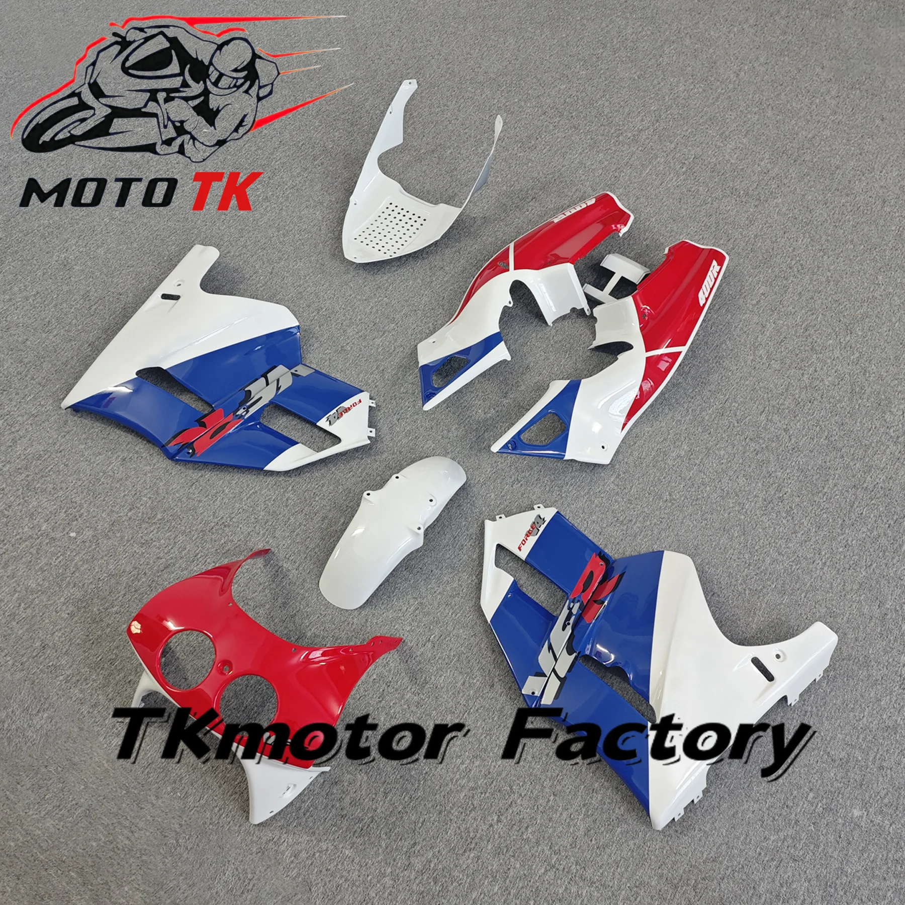 

ABS Body Kit For Honda VFR400 NC30 VFR 400R 1989 1990 1991 1992 1993 VFR400R NC30 Aftermarket Motorcycle Fairing Kit