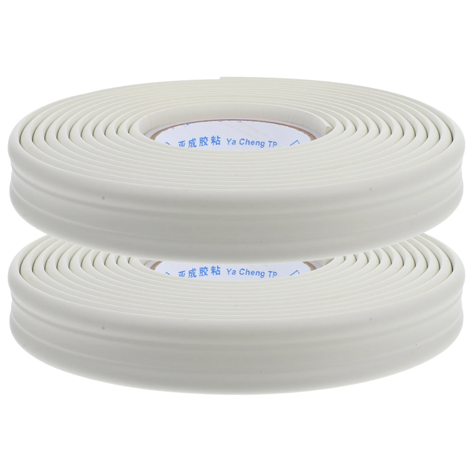 

2pcs Self-Adhesive Peel Stick Baseboard Trim Flexible Edge Strip Waterproof Floor Skirting Easy Installation Ceiling Wall