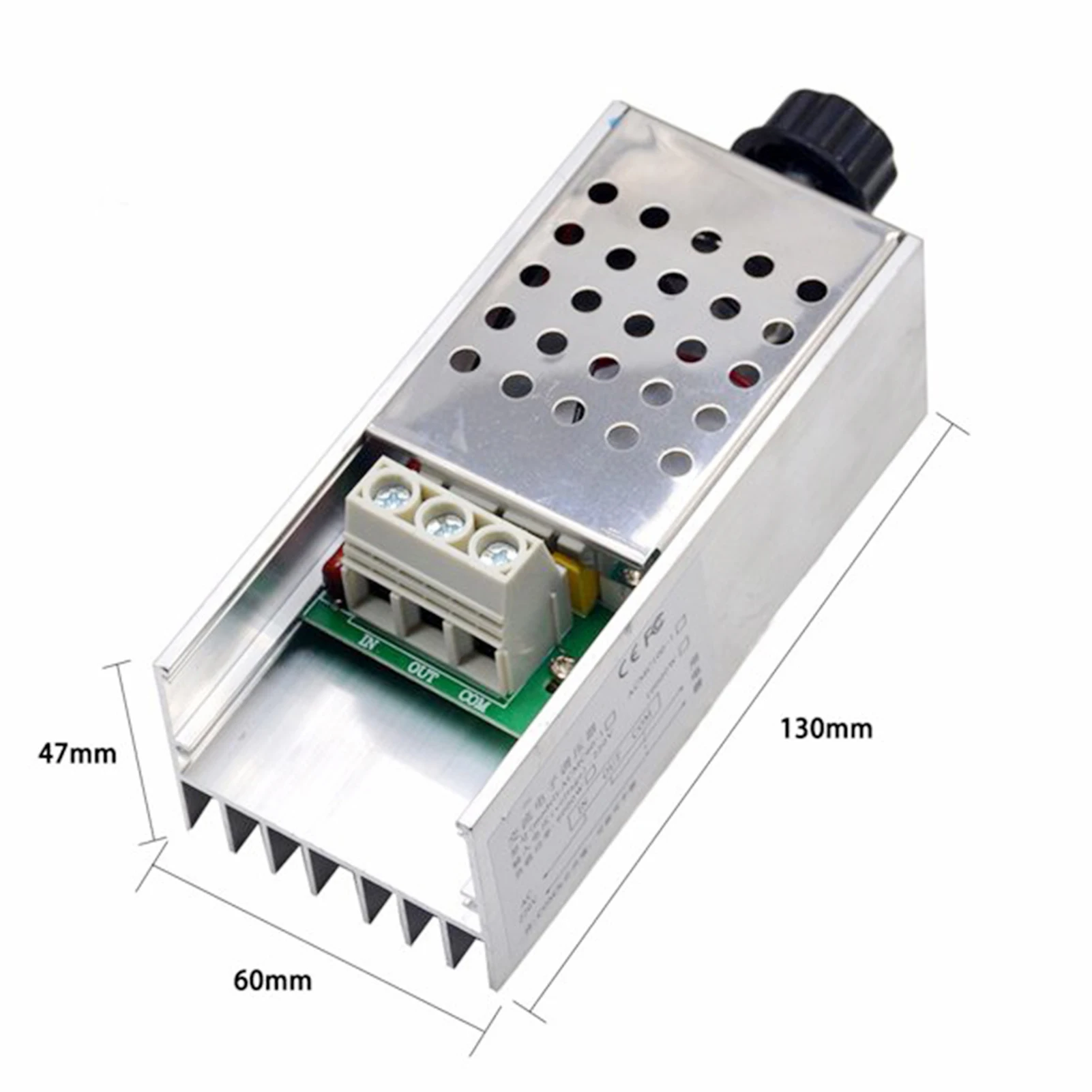 6000W Electronic Voltage Regulator 0-220V Resistive Load Conditions for The Use of Electrical Appliances