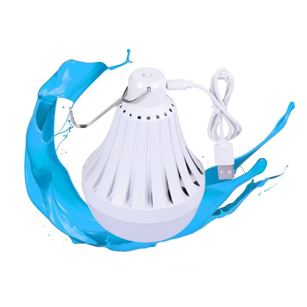 

9W USB LED Emergency Light Portable Camping Bulb 6500K Super Bright Night Lamp for Outdoor Hiking Fishing Backpack