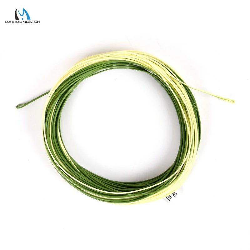 

Maximumcatch Creek WF1/2/3F серии форели, леска, двойные цвета, вес вперед, плавающая леска для ловли нахлыстом для мелких щелей, потоков