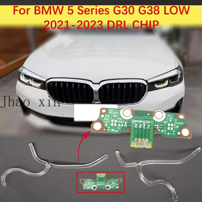 Für BMW 5er Serie G30 G38 2021-2023 Tagfahrlicht DRL CHIP Lampe Röhre Weißlicht Leiterplatte Vorschaltgerät Angel Eye – Detail 1