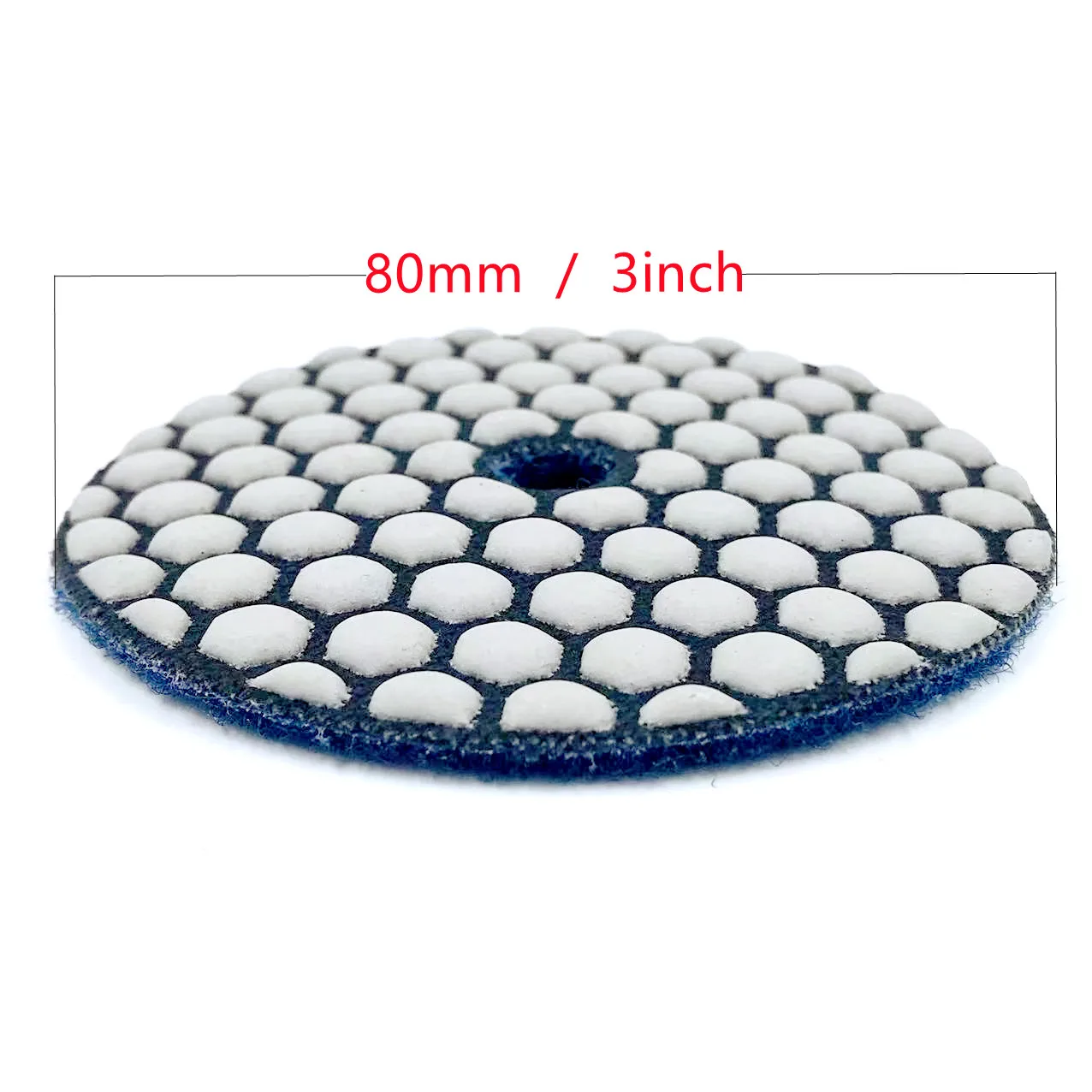 1Pcs-6Pcs Diamond Dry Polishing Pads Granite Marble Flexible Resin Sanding Discs 80mm Ceramic Stone Polisher 3inches