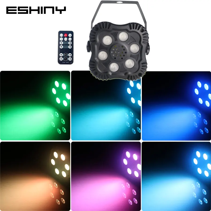 

Светодиодный RGB-прожектор 3W*6 с DMX-управлением для дискотек, вечеринок, баров, танцев, свадеб, бальных залов, сценических эффектов, рождественского и праздничного декора X13D