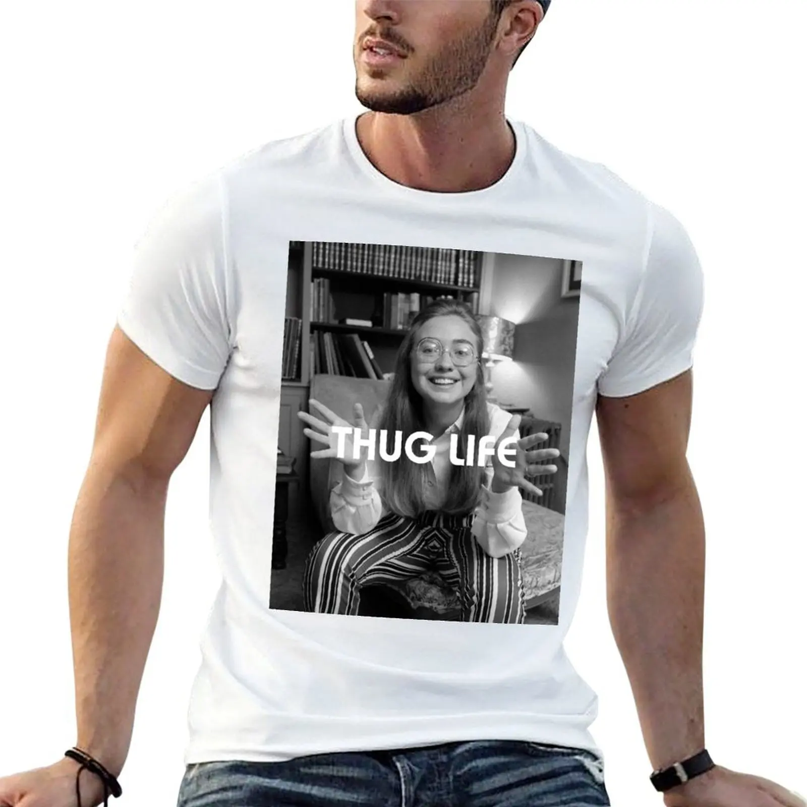 

- with men shirt t t for cotton shirts graphic man T-Shirt Hillary 100% t prints shirts Clinton Throwback