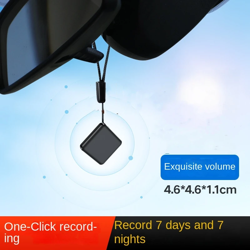 160Hrs Mini Voice Activated Recorder Smart Noise Reduce Magnetic 16GB 32GB Portable