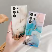 Fashion Marble Pattern Painting Case For Samsung S25 S24 S23 S22 Plus Ultra A16 A06 A55 A35 A25 A15 Shockproof Silicone Cover - AliExpress 202192403