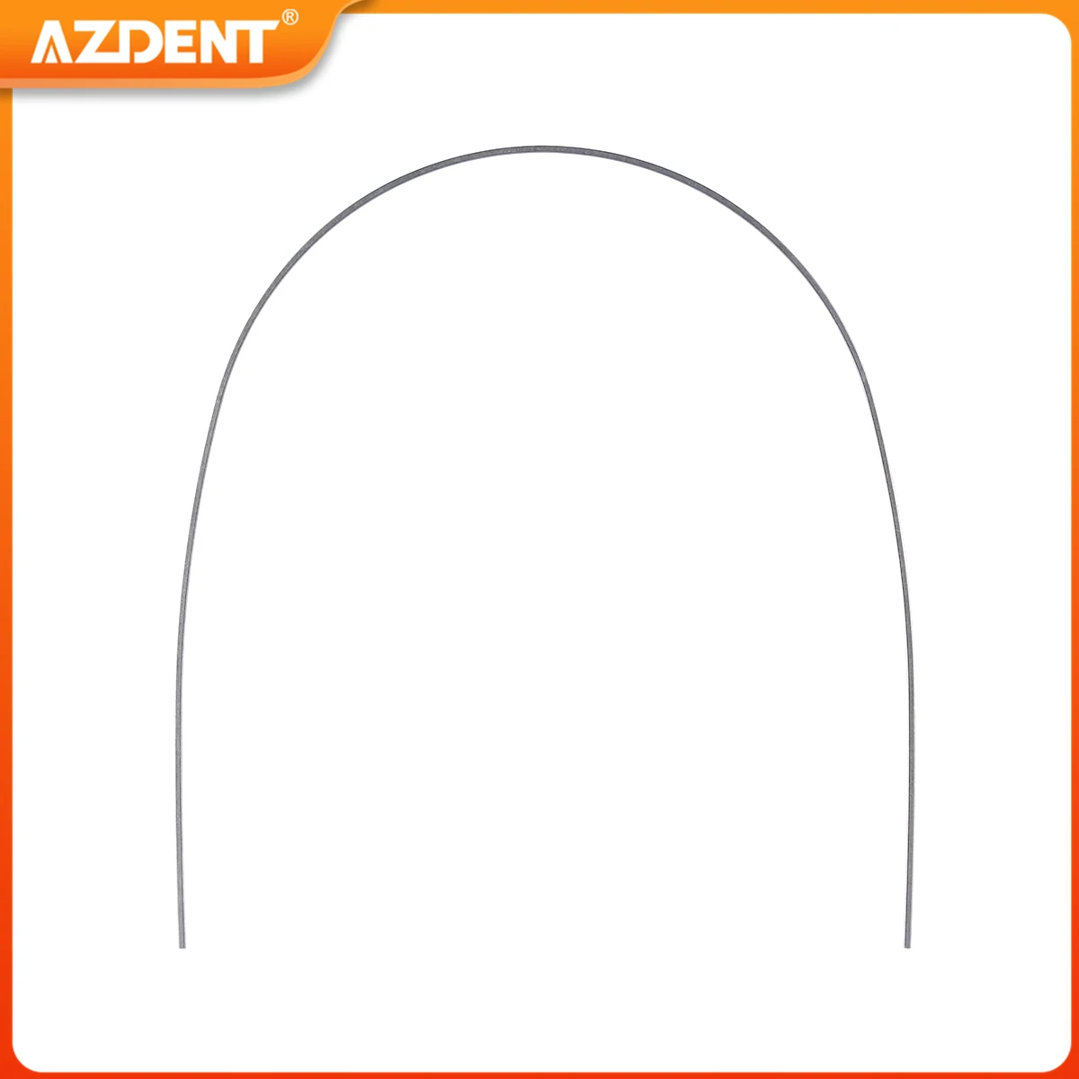 10PCS/Pack AZDENT Dental Orthodontic Heat Thermal Activated Niti Rectangular Round Arch Wires Natural Form Archwire Upper Lower