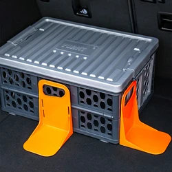 1pc Car Back Auto Trunk Fixed Rack Holder Stand Shake-proof Organizer Fence Storage Holder Adjustable Distance Storage Box Fixer