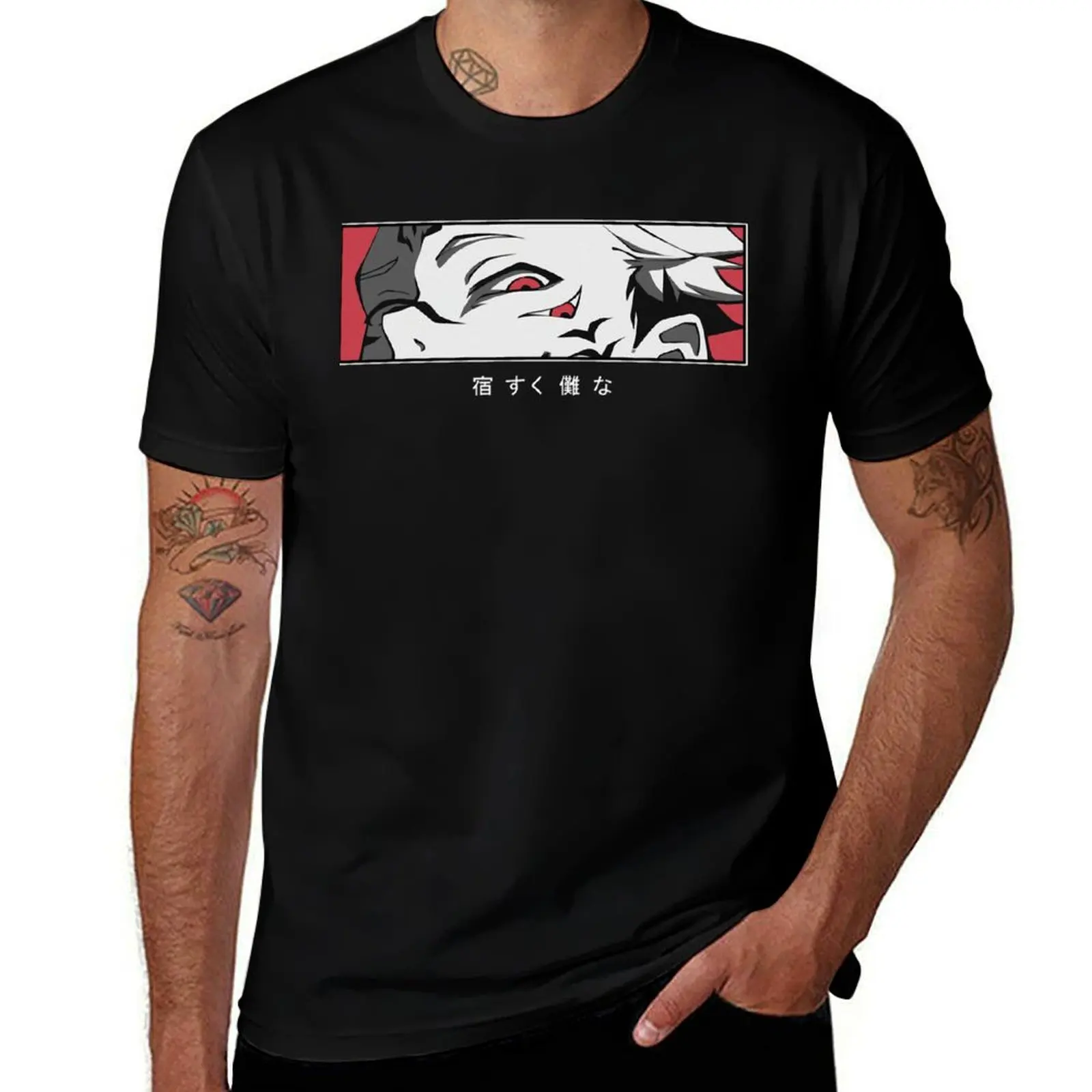 Sukuna T-Shirt Christmas Casual Tee Shirt T-Shirt