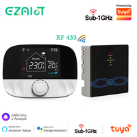 Smart Tuya Thermostat Wifi RF Wireless Temperature Controller for Gas Boiler Water Heating Works with Alexa Google Home