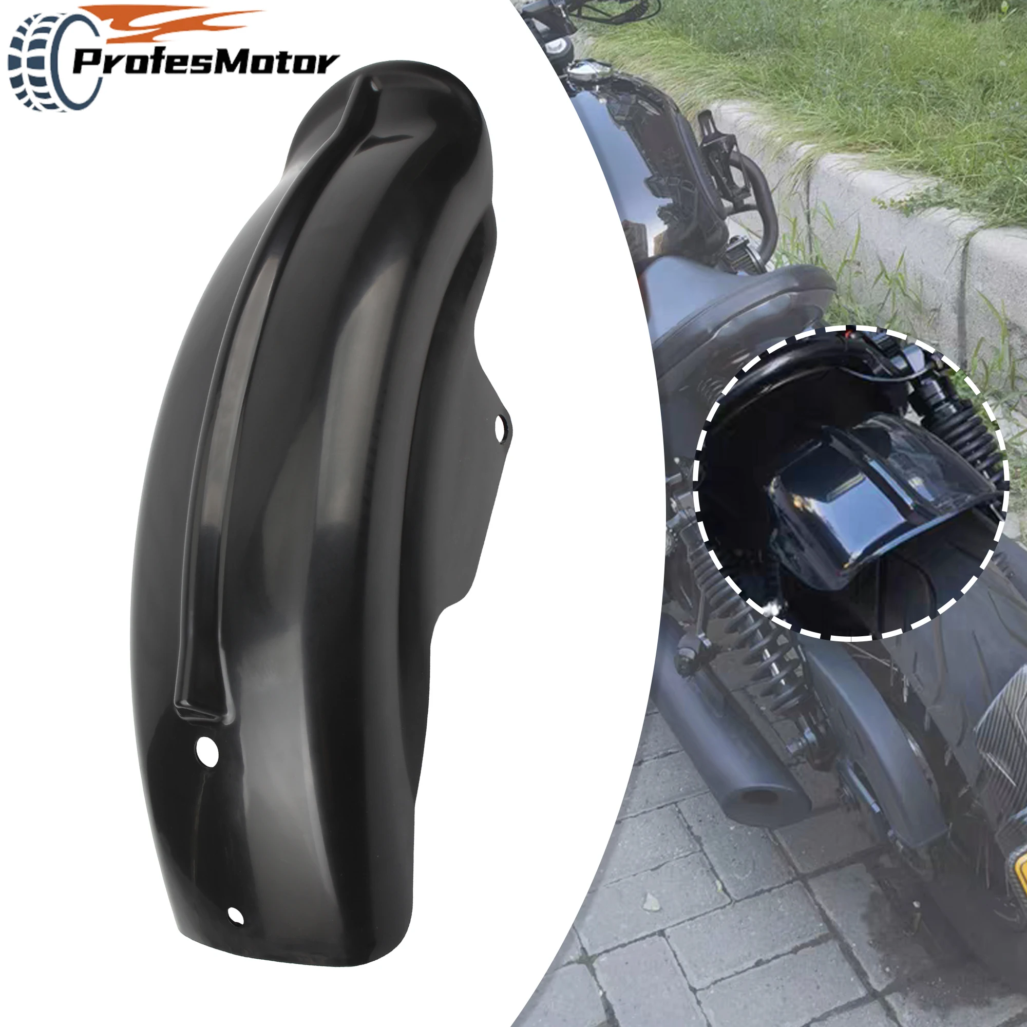 

Universal Motorcycle Short Fender For Harley Sportster XL883 XL1200 Cafe Racer Rear Fender Frames Protection and Modified Parts