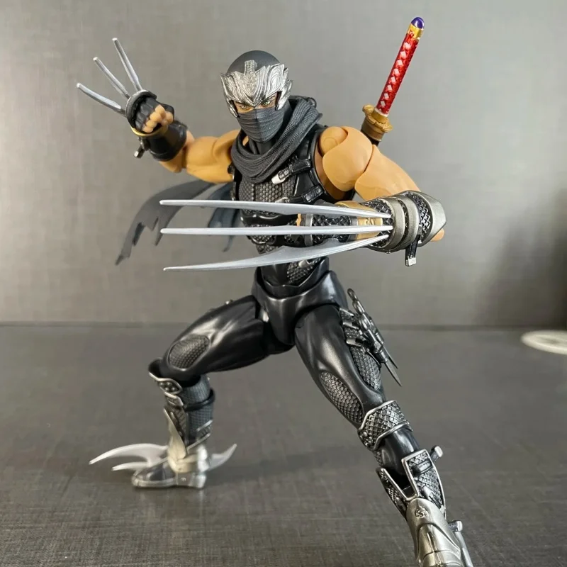 

Завод Ryu Revoltech Amazing Yamaguchi Ninja Gaiden Ryu, модели экшн-фигурок, украшение для рабочего стола, идеальный подарок на день рождения для фанатов