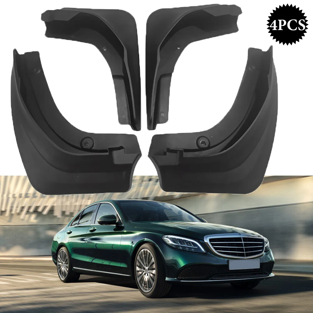 

4PCS For Mercedes For Benz E-Class E Class W213 2016 -2021 Fender Mud Guard Flaps Splash Flap Mudguards Car Accessories