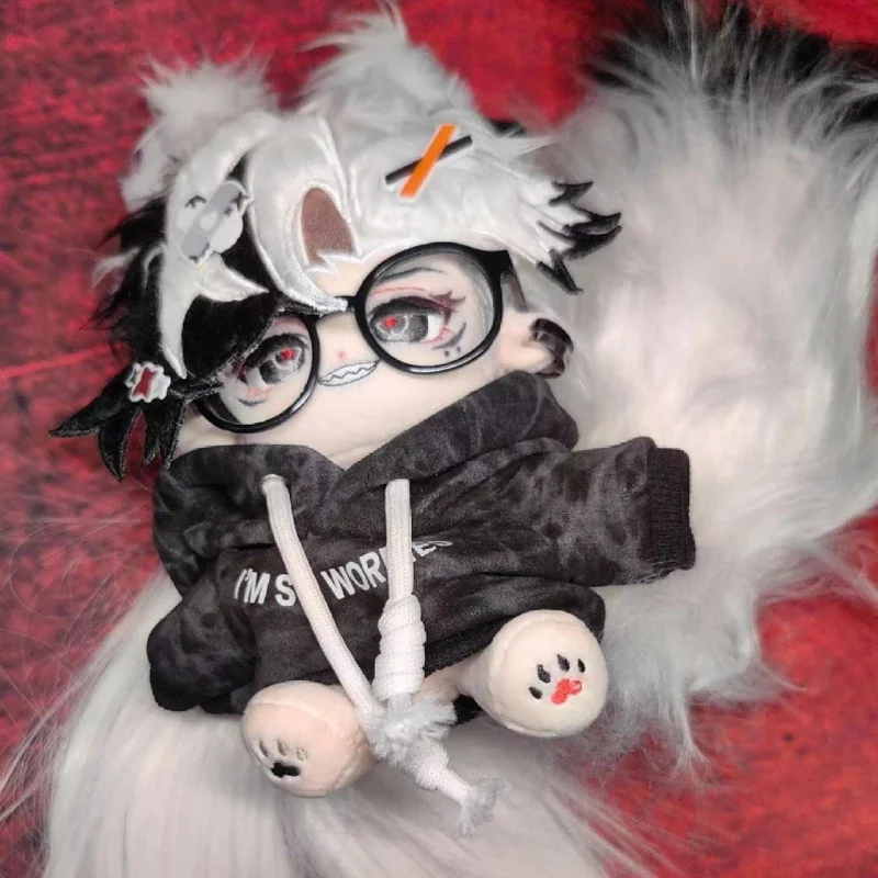 Anime Boothill Honkai: Star Rail  Cosplay 20cm Nude Doll Cotton Plush Toy Stuffed Soft Plushie 7773