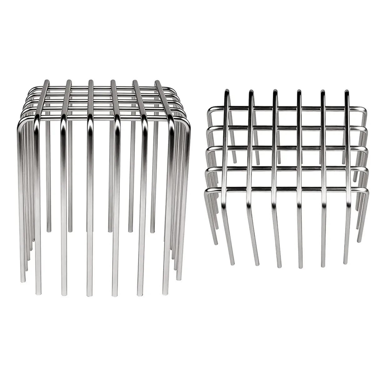 DT38 Downspout Gutter Guard 304 Stainless Steel - 2 Pack, Adjustable Height with Flexible Opening for 2