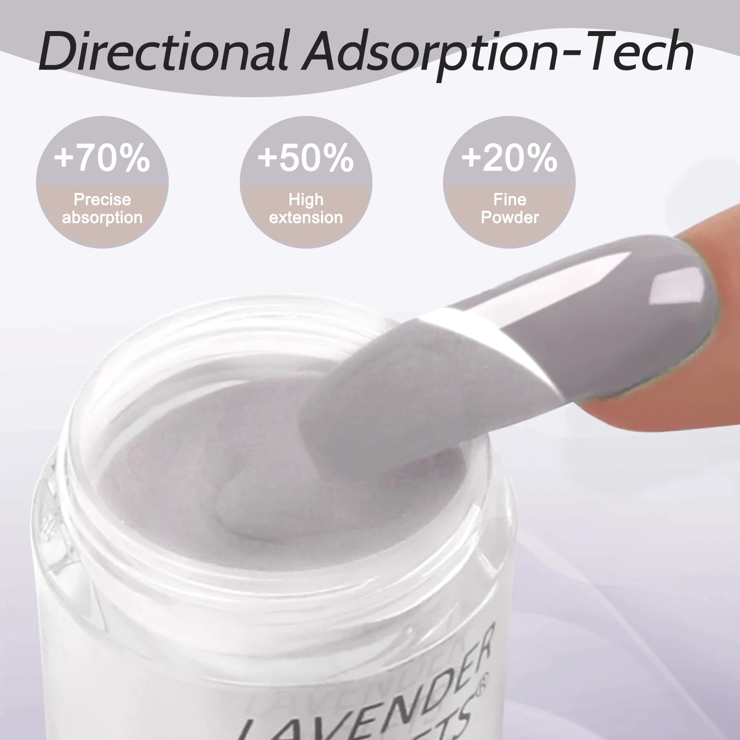 6x0.5oz سعة كبيرة فضي الألوان الهواء الجاف غمس مسحوق مجموعة لصالونات الأظافر مانيكير النساء الفتيات هدية #4