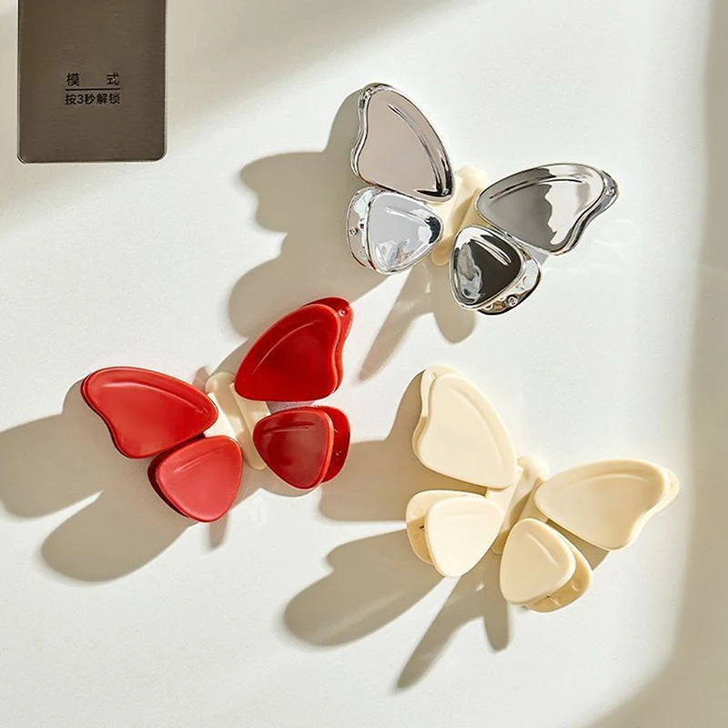Magnetic Butterfly Sealing Clips For Snacks, Packaging Bags, And Refrigerator Magnets - Mini Cute Sealing Machine