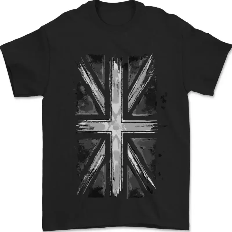 Union Jack Flag GB British UK Great Britain Mens T-Shirt 100% Cotton