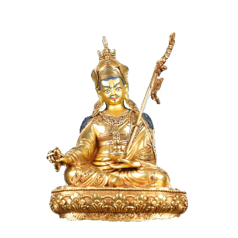 

Handmade Buddha statue lotus peanut master ornament Sakya boutique lotus master