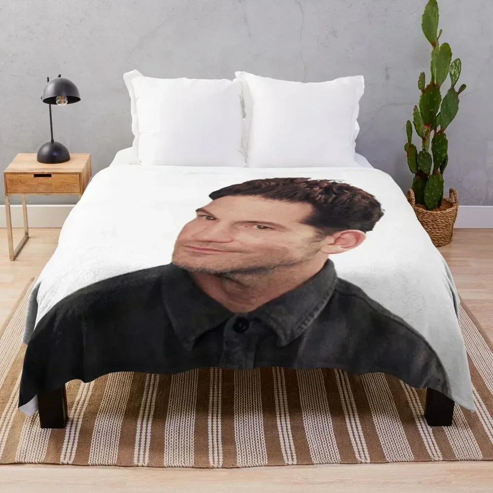 

Jon bernthal cute Throw Blanket Lightweight Warm Blanket for Indoor Outdoor Use