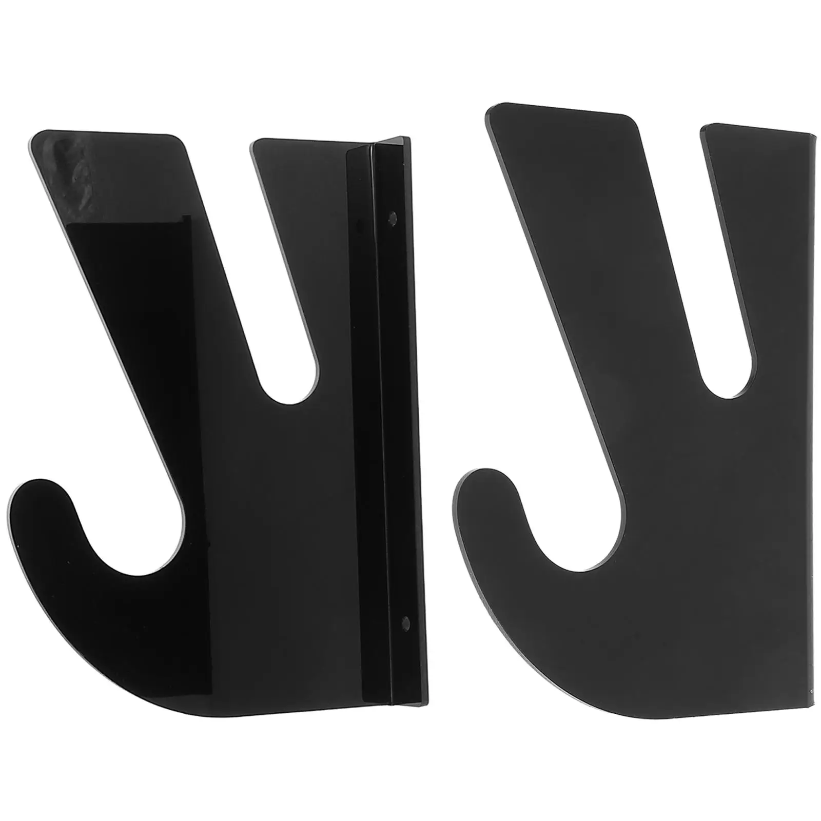 

1 Pair Acrylic Skateboard Wall Mount Rack Durable Storage Hanger Deck Stand Shelf skateboarding accessories deck storage wall